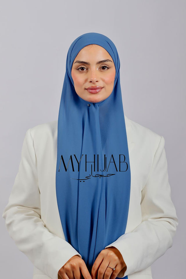 Châle Bonnet - Bleu