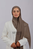 Châle Bonnet - Marron pink foncé