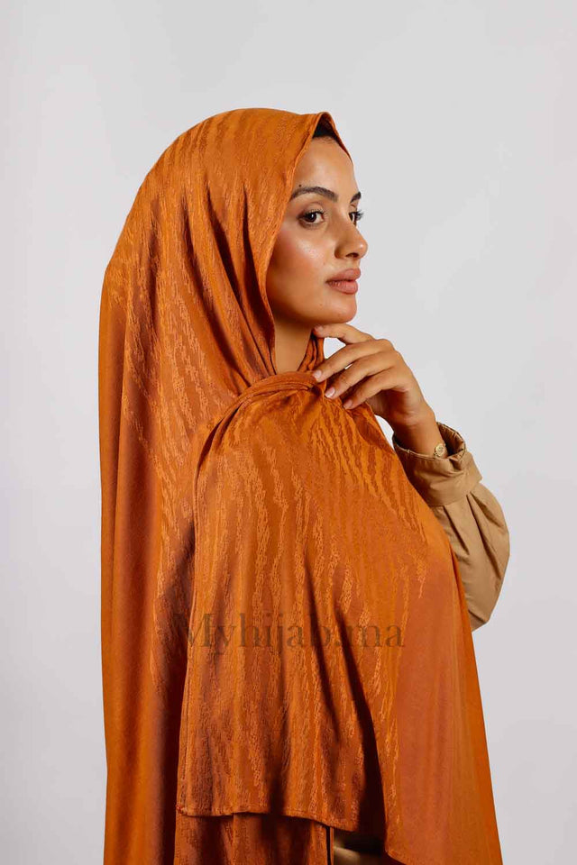 Kashkha cotton - Orange brulé
