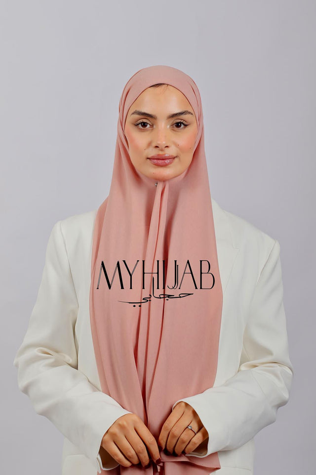 Châle Bonnet - Nude rosé