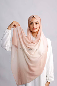 Muslin Dégradé - Beige pink