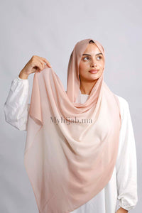 Muslin Dégradé - Beige pink