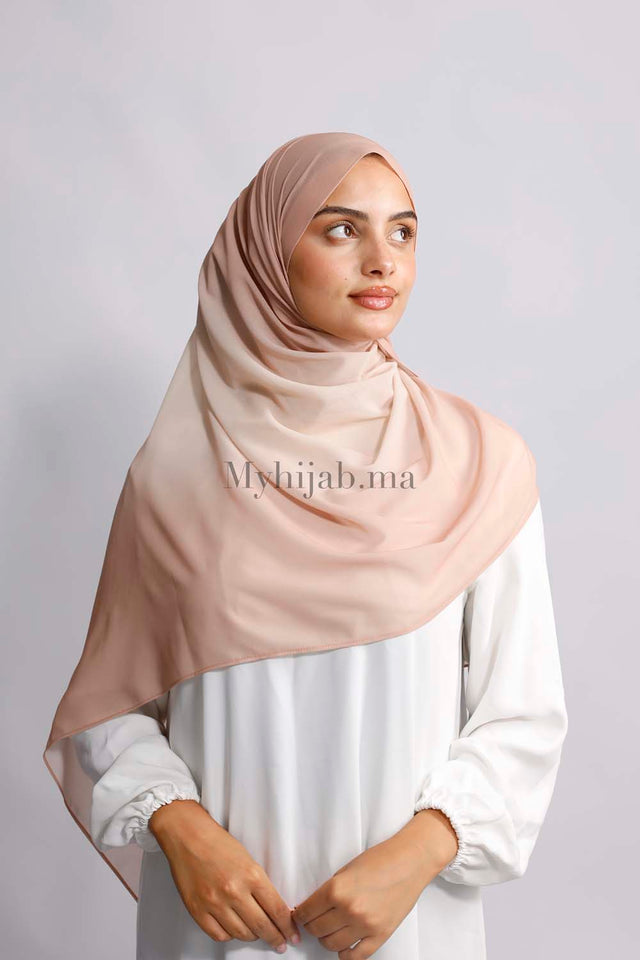 Muslin Dégradé - Beige pink