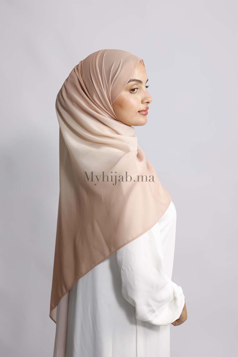 Muslin Dégradé - Beige pink