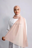 Muslin Dégradé - Beige pink