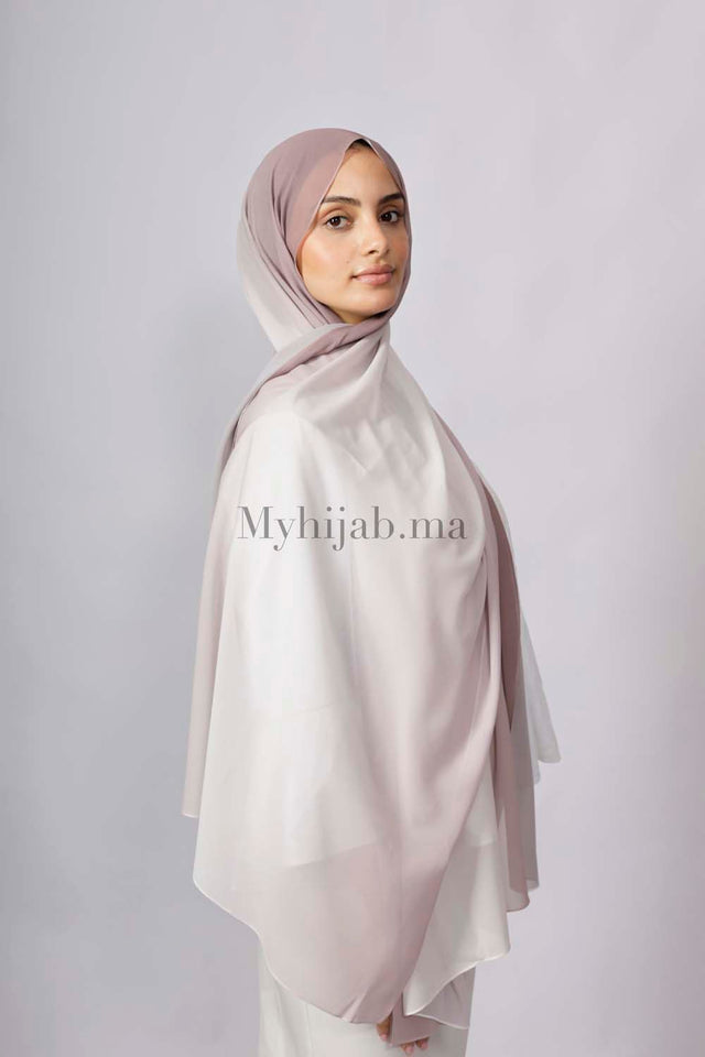 Chiffon Dégradé - Beige neoud