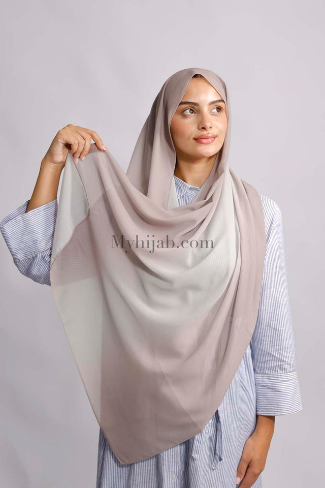 Muslin Dégradé - Beige noeud