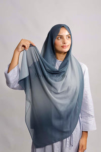 Muslin Dégradé - Gris foncé
