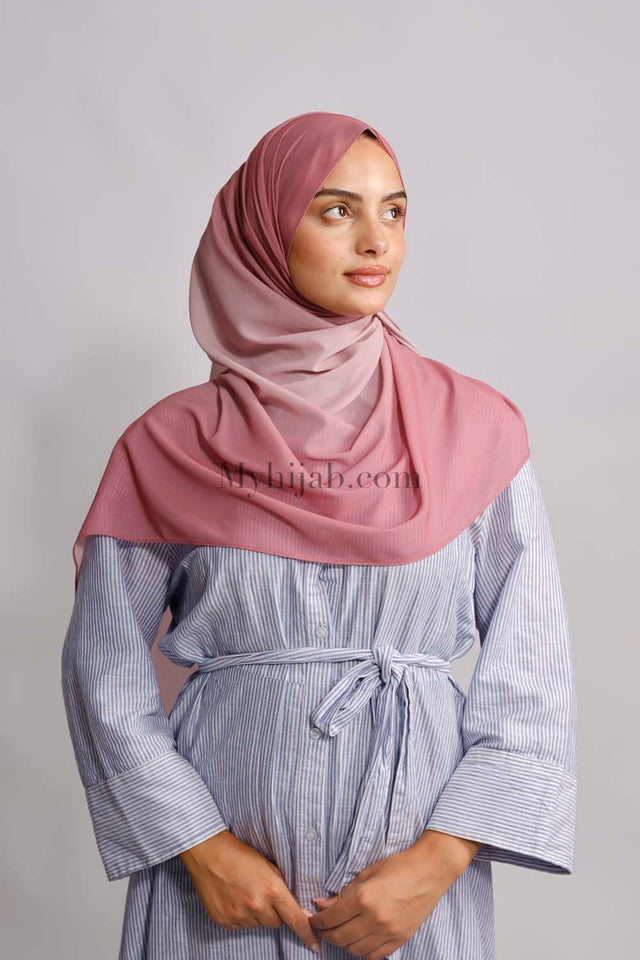 Muslin Dégradé - Rose