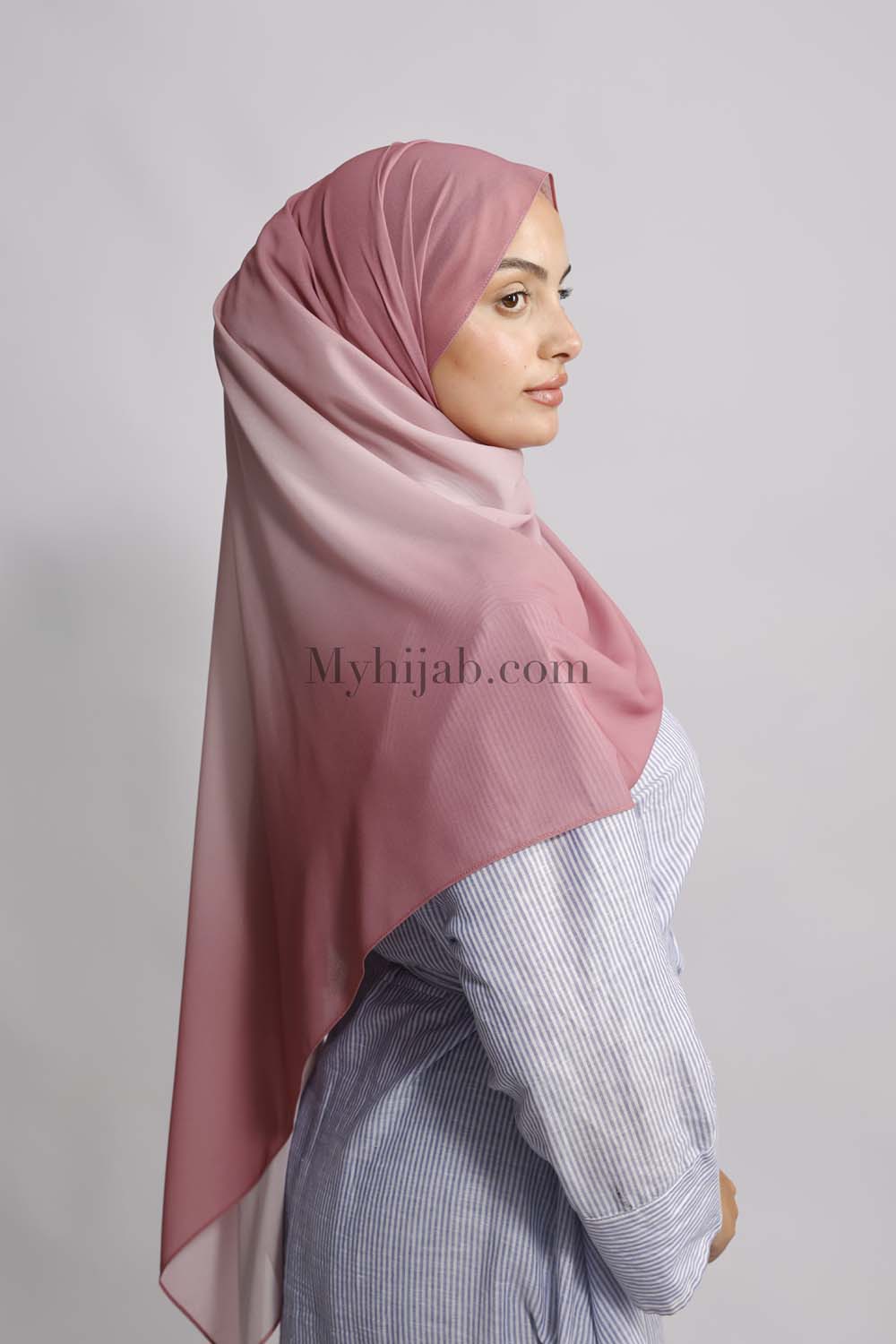 Muslin Dégradé - Rose