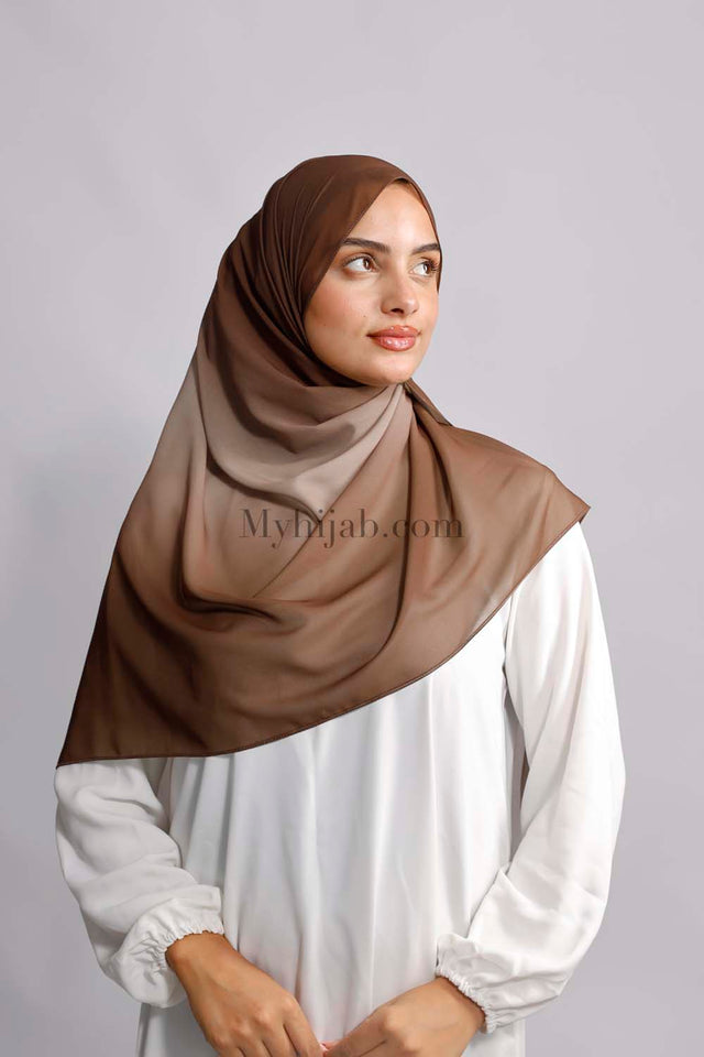Muslin Dégradé - Marron