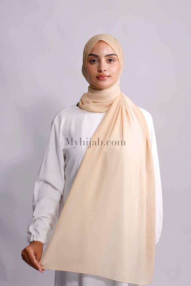 Muslin Dégradé - Beige sable