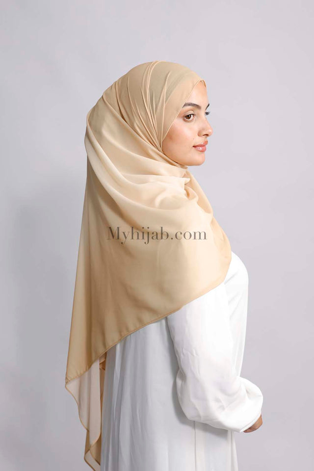 Muslin Dégradé - Beige sable