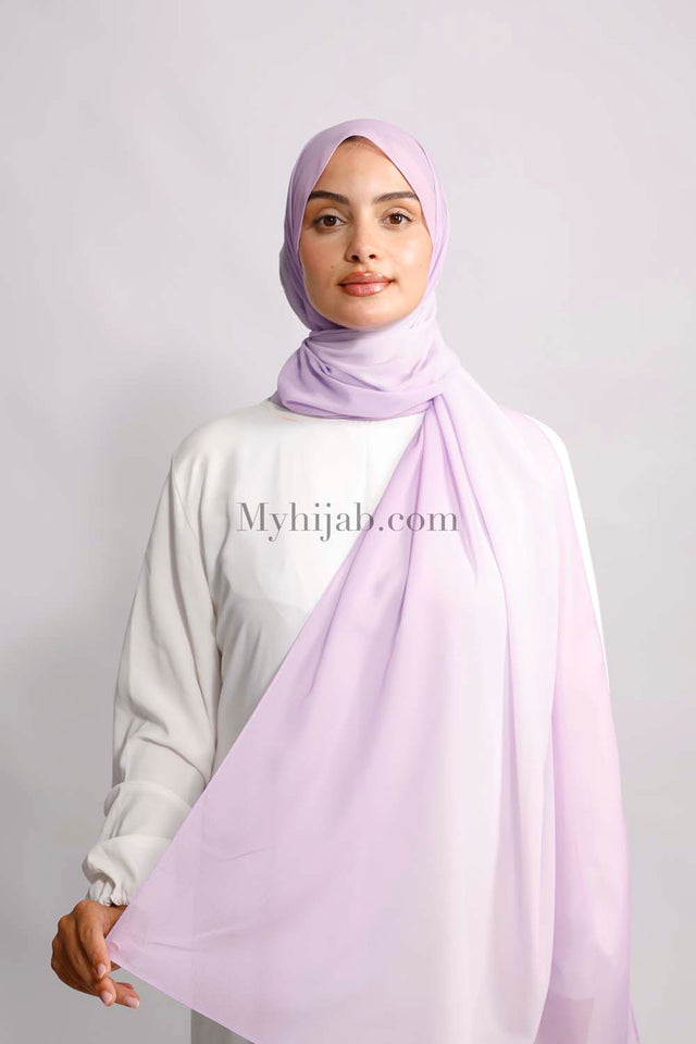 Muslin Dégradé - Mauve