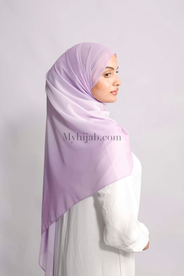Muslin Dégradé - Mauve