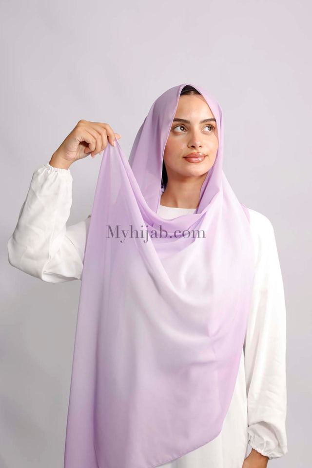 Muslin Dégradé - Mauve