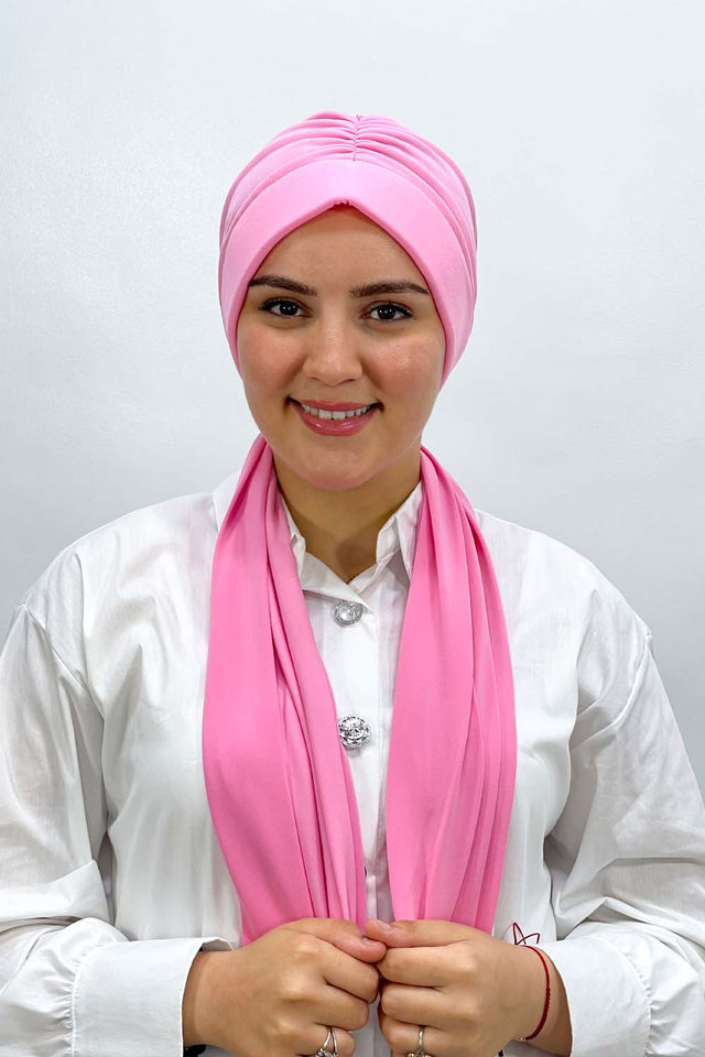 Dubai hijab Rose clair