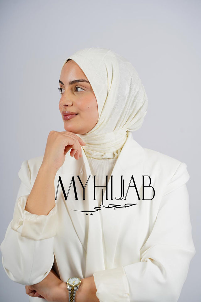 Tabaquia Kashkha Lamsa - Blanc cassé