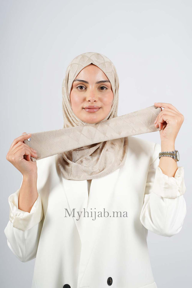 Tabaquia Kashkha Lamsa - Beige Gris
