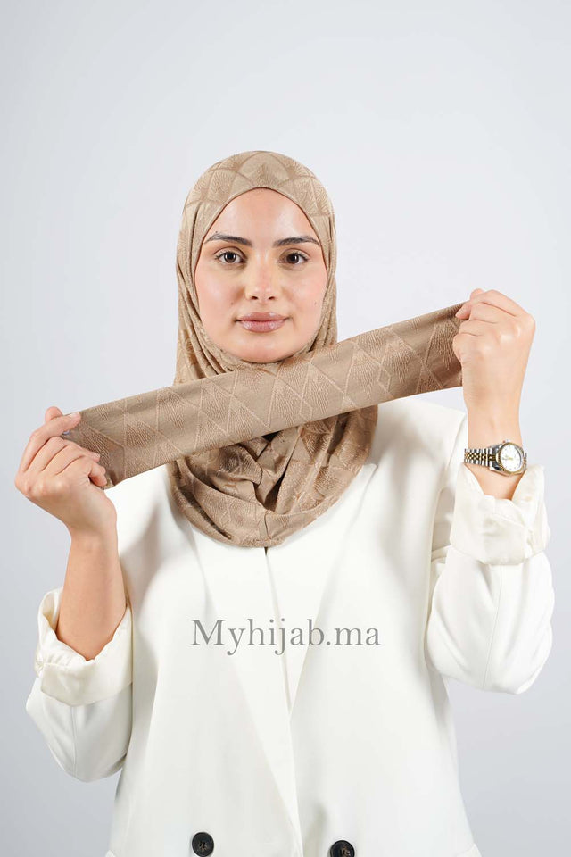 Tabaquia Kashkha Lamsa - Beige foncé