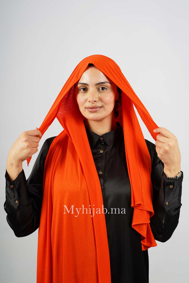 Lycra Tie Back - Orange