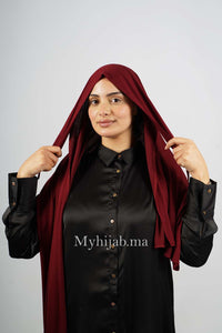 Lycra Tie Back - Bordeaux