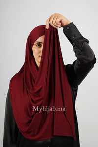 Lycra Tie Back - Bordeaux