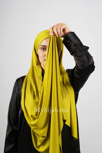 Lycra Tie Back - pistache