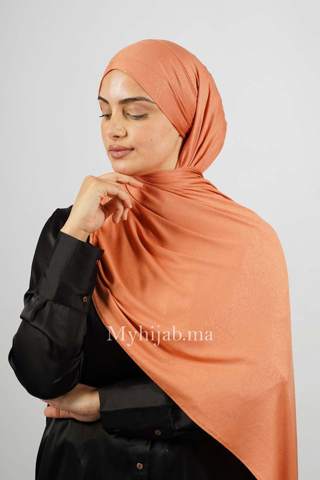 Lycra Tie Back - salmon