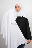 Lycra deux plis - Blanche
