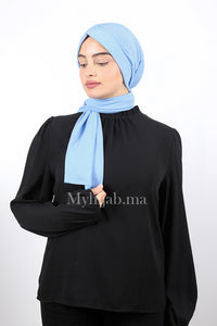 Dubai hijab -  Blue ciel