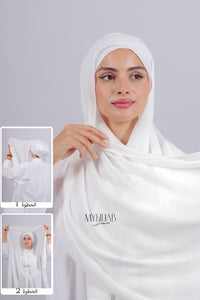 Crepe Bonnet Fermé - Blanche