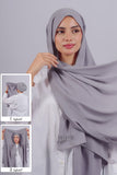 Crepe Bonnet Fermé - Gris