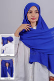 Crepe Bonnet Fermé - Blue roi
