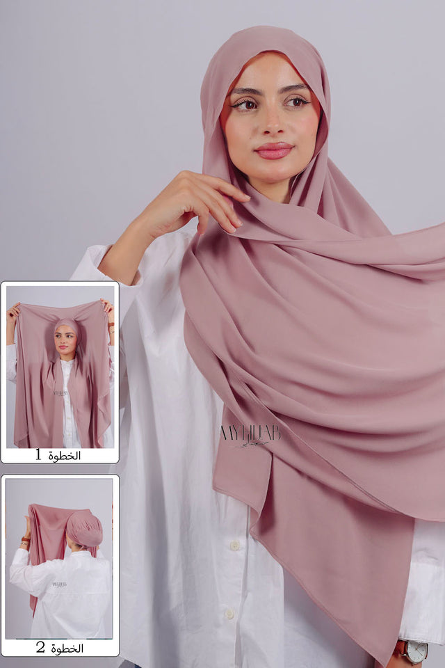 Crepe Bonnet Fermé - Nude rosé