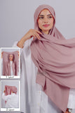 Crepe Bonnet Fermé - Nude rosé