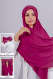 Crepe Bonnet Fermé - Rose indien