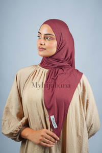 Foular Lycra - Blush pink foncé