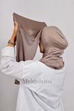 Crepe Bonnet Ninja - Marron pink