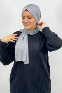 Dubai hijab - Gris