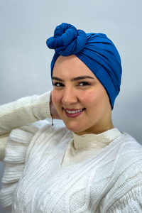 Dubai hijab -  Bleu petrole