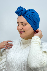 Dubai hijab -  Bleu petrole