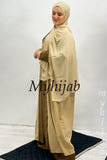 ABAYA DUBAI : Marron-Beige